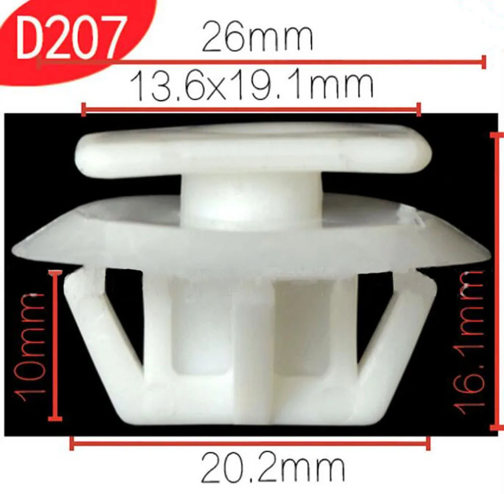 1000 pieces Car Door Trim Panel Fixed Buckle Trim Panel Car Clip Door