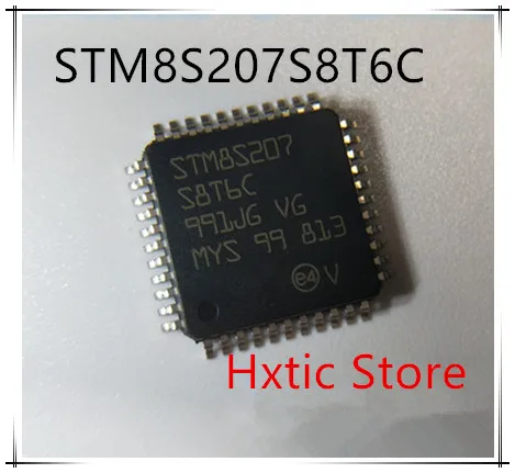 10PCS LOT STM8S207S8T6C STM8S207 S8T6C LQFP 44 IC