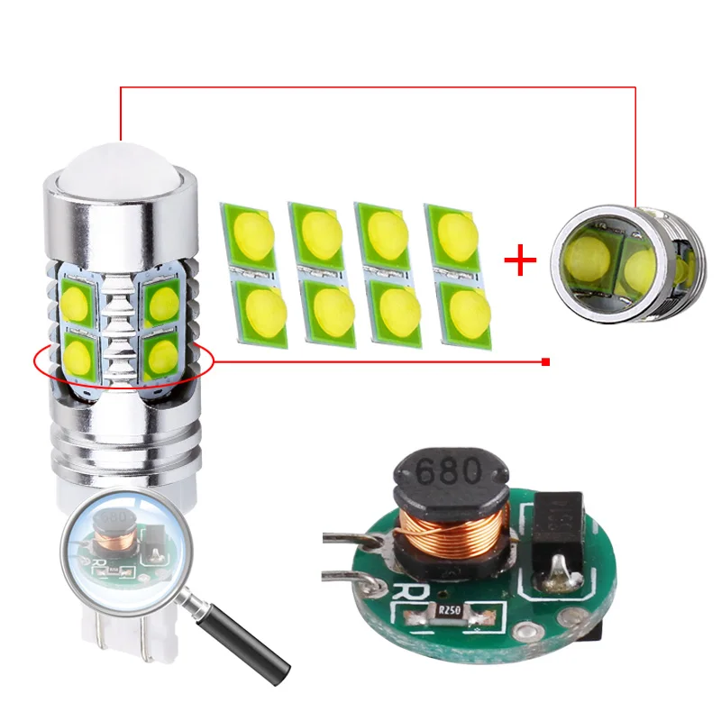 t10 cree chip 50w 