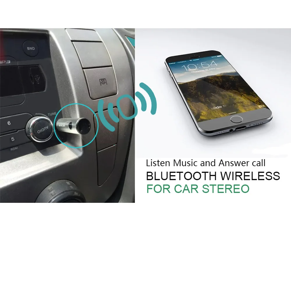 Kopen 2017 HOT Sales! Multifaction Bullet Ontwerp Bluetooth Ontvanger 3.5AUX Bluetooth Adapter Voor Iphone Samsung Auto
