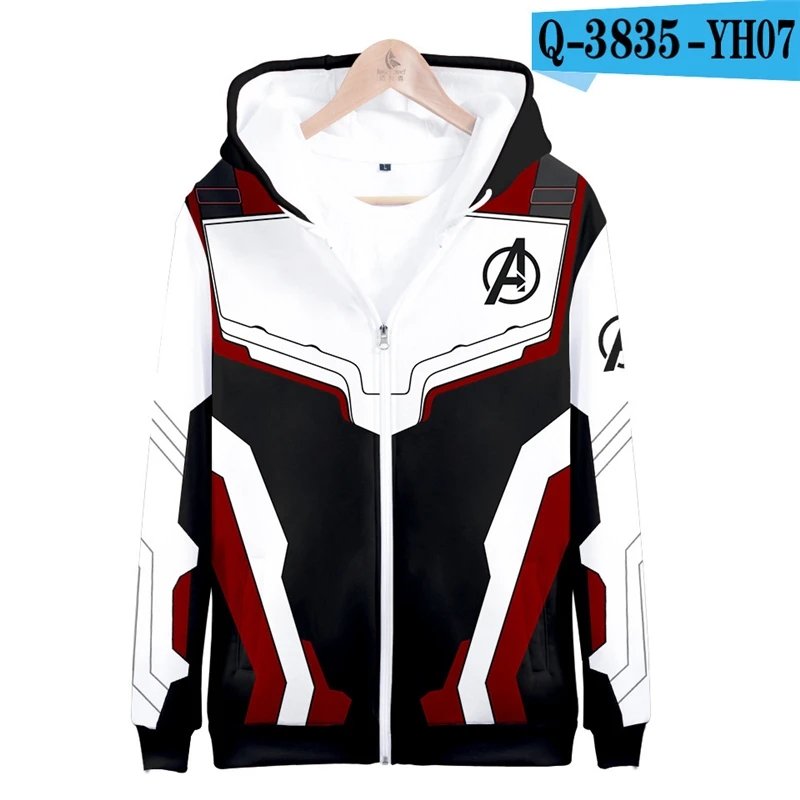 2019 Avengers endgame 3d Hoodie Sweatshirt men women Anime avengers end game Cosplay Costumes superhero Clothes Zippper Jacket 2019 Avengers endgame 3d Hoodie Sweatshirt men women Anime avengers end game Cosplay Costumes superhero Clothes Zippper Jacket