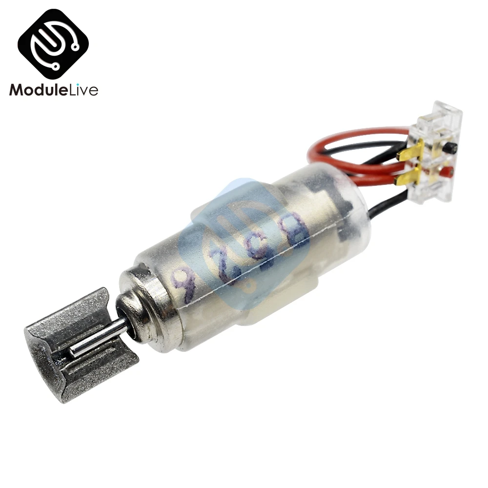 

5PCS Micro Coreless Vibration High Speed DC Motor for Professional RC 4x11mm DC1.5V - 3V