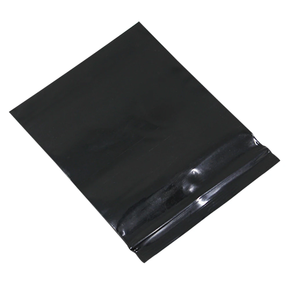 5*7 см 1000 шт./лот черный resealable Пластик Молния Сверху Клапан хранения чемоданчик самостоятельная печать ziplock поли Вышивка Крестом Пакет