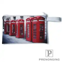 Customtelephonebox @ 2 кошелек с рисунком кошелек на молнии Zero кошелек телефон Сумки для ключей мода небольшой женский кошелёк #19-01-22-5-229