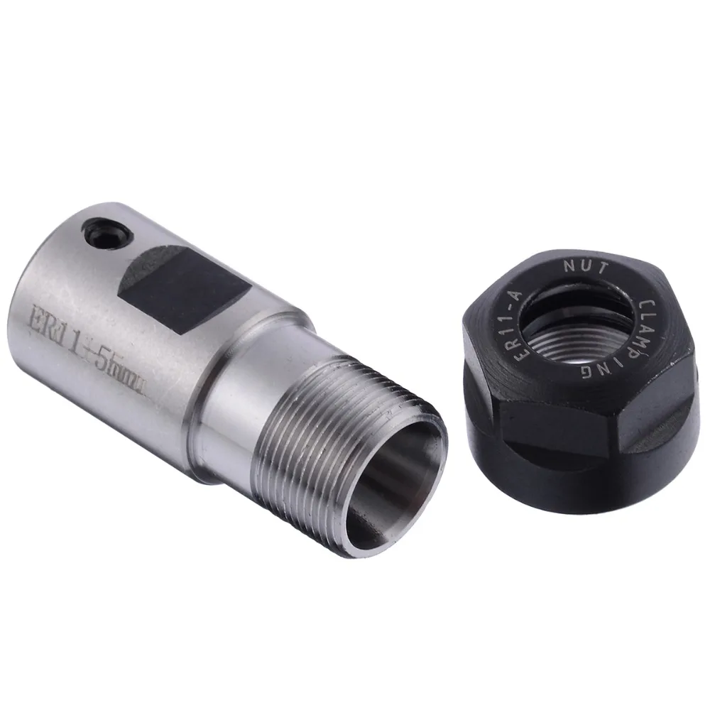 

1pc ER11A 5mm Extension Rod Holder Motor Shaft Collet Chuck Tool Holder For CNC Milling Tool