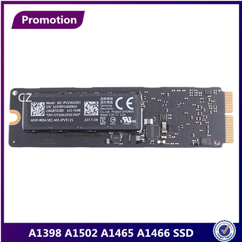 Твердотельный накопитель для MacBook Air & Pro Retina A1502 A1398 A1466 A1465 SSD 128 ГБ 256 512 1