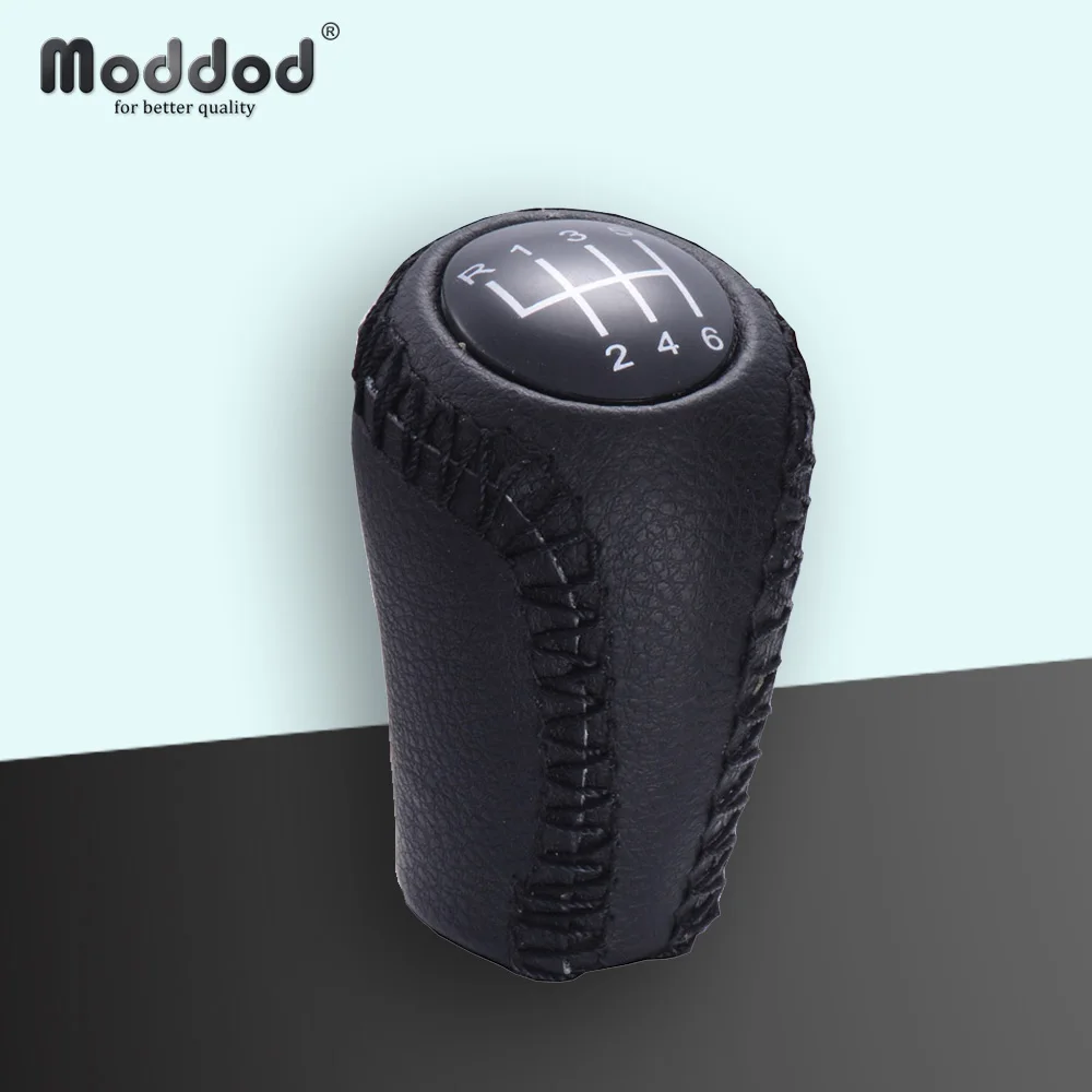 

6 Speed Leather Gear Shift Knob for Mazda 3 BK BL 5 CR CW 6 II GH CX-7 ER MX-5 NC III 2005-2011 Stick Shifter Knob