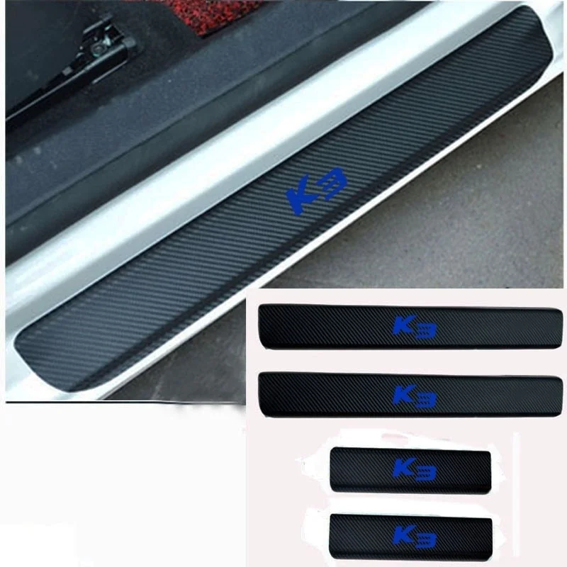 

4pcs Car Door Protector Sticker Carbon Fiber Vinyl for KIA K3