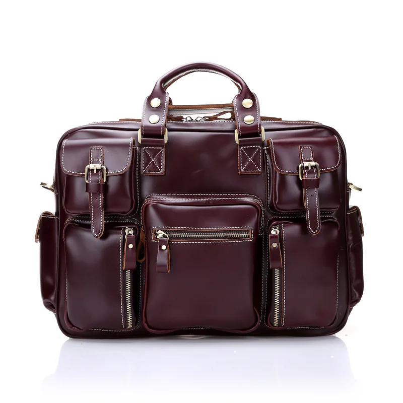 

High-end genuine leather male large capacity first layer cowhide men travel business Stereo bags men's luggage