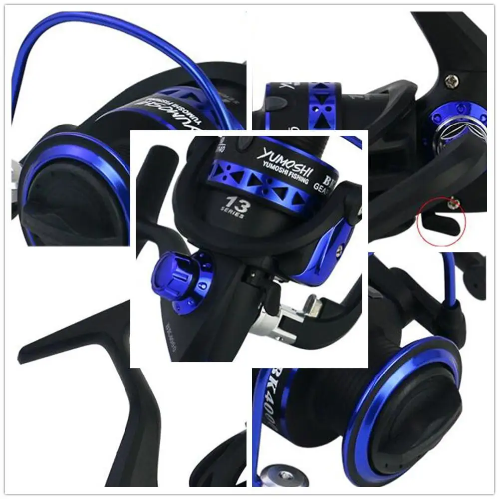 Carp Spinning Fishing Reel Metal Left/Right Hand Fishing Reel Spinning Reels Wheels Fishing Spinning Reel Saltwater 1000 / 4000