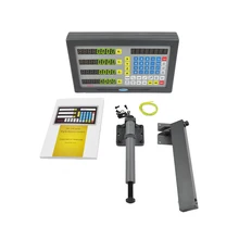 Дизайн 4 оси Цифровое считывание(металлический пластик) с цветной панелью для токарного станка/расточки/фрезерования/EDM