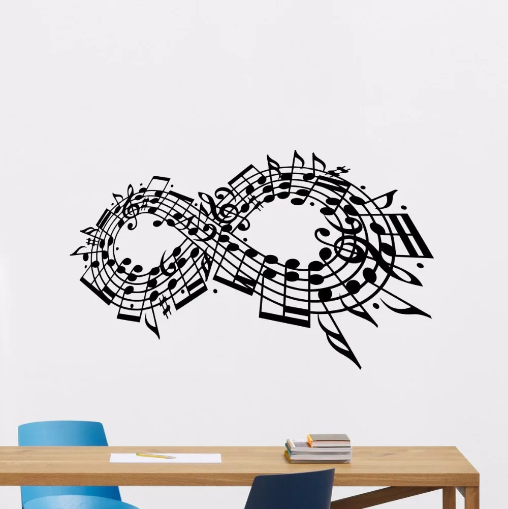 Musical Notes Wall Decal Music Studio Vinyl Sticker Art Decor Home Poster Wall Decal Removable Music Wall Sticker Decor AY0203 Musical Notes Wall Decal Music Studio Vinyl Sticker Art Decor Home Poster Wall Decal Removable Music Wall Sticker Decor AY0203