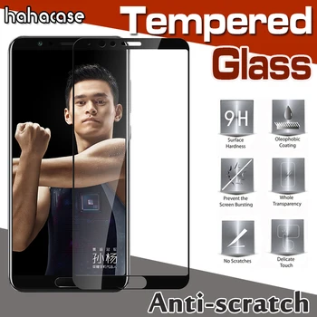 

100pcs Anti-Scratch Full Cover Printing Tempered Glass For Huawei Honor 20 20i Pro V20 9X 8A 8C Enjoy 9 Plus 9S Screen Protector