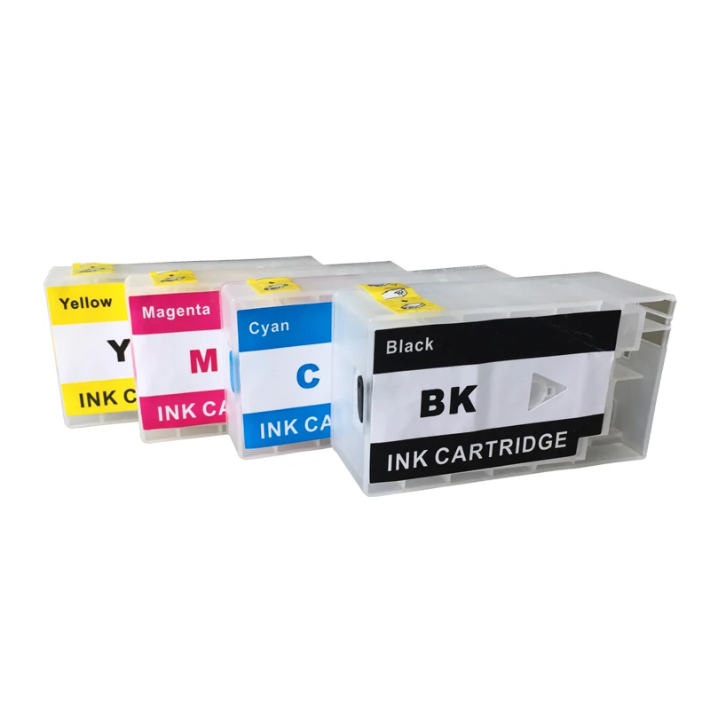 

4 colors PGI-2600XL Refillable Ink cartridges  for Canon MAXIFY MB5060 MB5360 with ARC chips