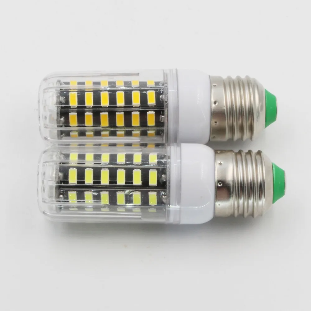 Диммируемая лампочка E27 E14 Светодиодная лампа 3 режима диммер 5 Вт 110 В 220 SMD 5733 56