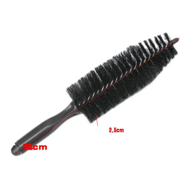 VORCOOL Universal Black Truck Car Auto Wheel Tire Rim Tapered Brush Cleaning Tool