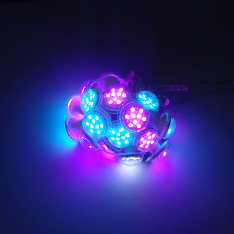 12 В 45 мм 9 светодиодов s UCS1903 rgb светодиодный пиксельный модуль освещения 5050 smd