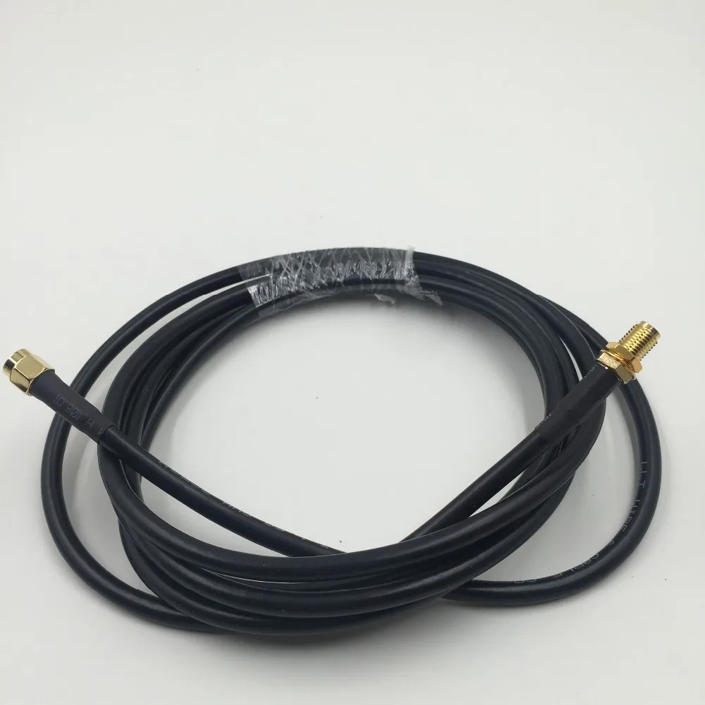 5M WiFi Antenna SMA Male To Female Extension Cable Adapter For Wi Fi