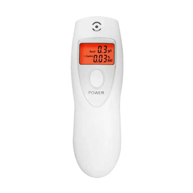 

Alcohol Breathalyser Portable Breath Tester AT-02 Accurate Digital Display Convenient Lightweight Pocket Design Driving Accessor
