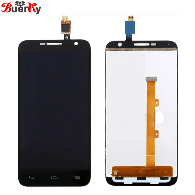 BKparts 5 шт. для Alcatel One Touch Idol 2 Mini OT6016 6016 6016D 6016E 6016X ЖК-дисплей сенсорный экран стекло