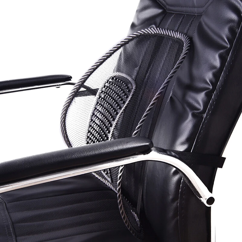 Massage Cushion Mesh Ventilate Cushion Pad Pain Relief Seat Posture Corrector Car Seat Office Chair Back Cushion