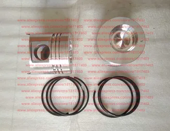 

Piston (100B-04003) + Piston ring (100-04100, 100-04012, 100-04001) for Fujian Lijia SL2100ABG diesel engine