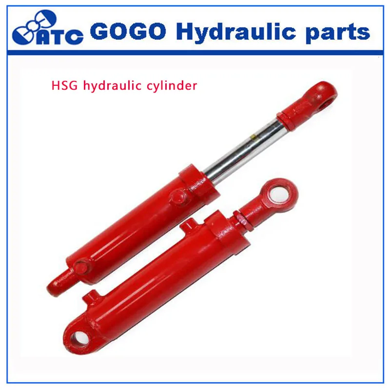 HSG hydraulic cylinder High Pressure Hydraulic Truck Cylinder Double Acting Hydraulic Ram