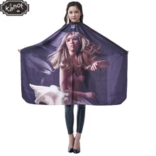 1 шт. профессиональный парикмахерские фартук волос Резка Красота головы мыс парикмахер для укладки Salon лагерях парикмахер Обёрточная бумага ткань