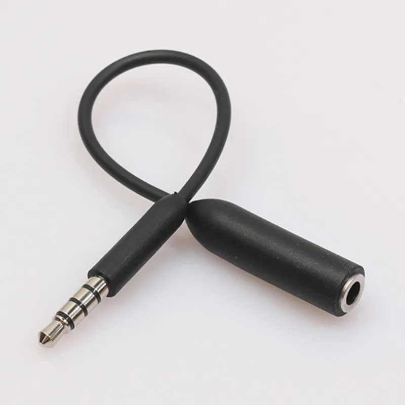 Slim 3.5mm Audio Jack Male to Female Headphone Extender Cable for Phone