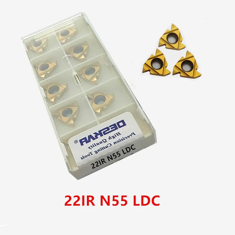 

22IRN55/N60 LDC Indexable Insert Threading Blade CNC Carbide Insert For Steel