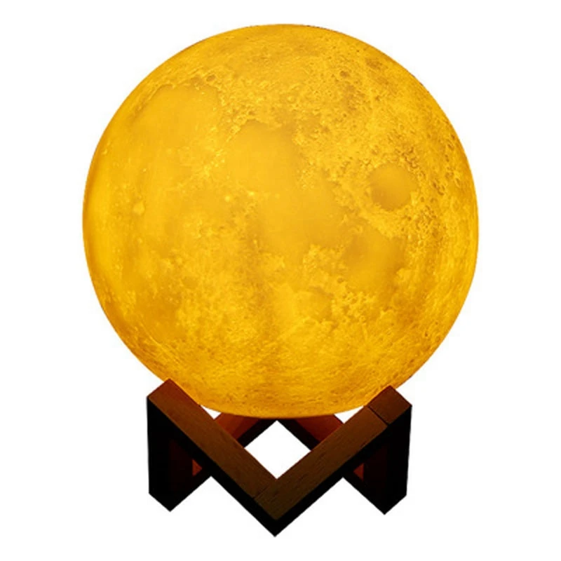

3D Printed Moon Lantern Creative Light Mini Momantic Birthday Gift Injection Molding Charging Custom Night Light Christmas Gift