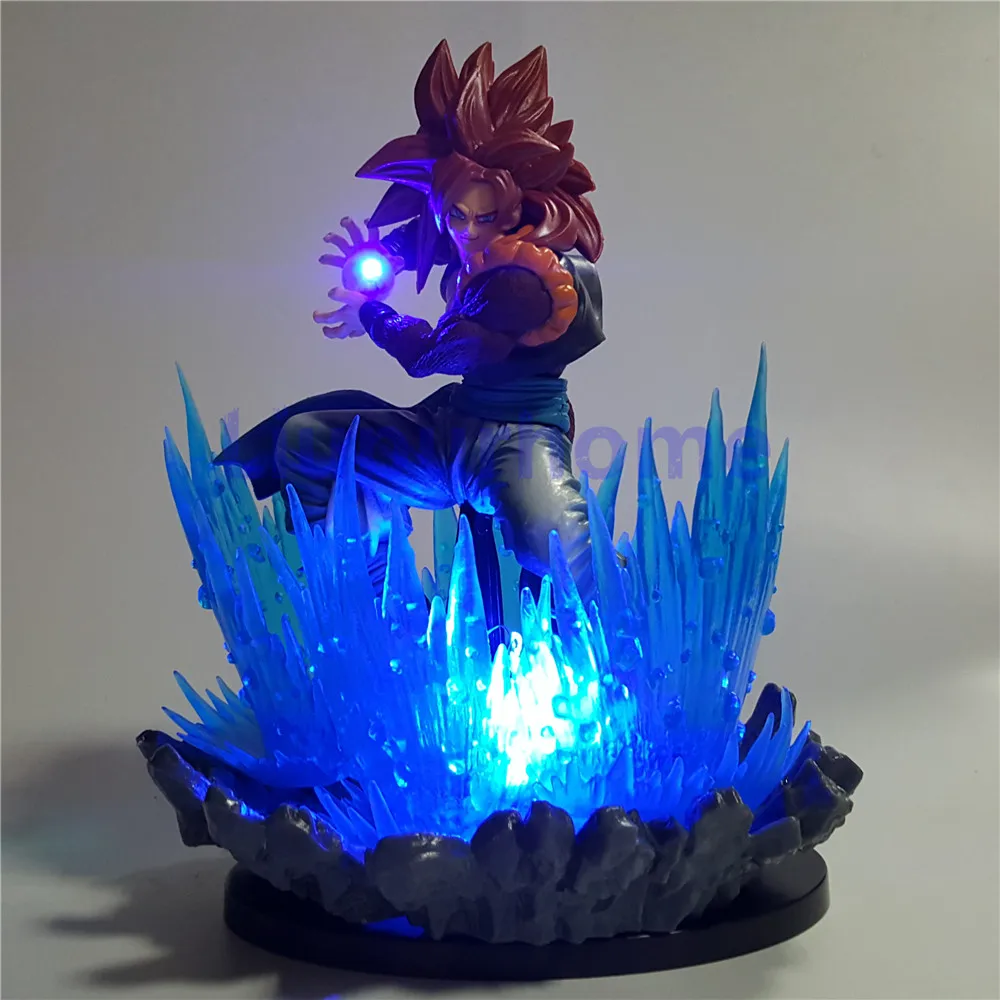 Dragon Ball Lampara светодио дный SS4 Gogeta Мощность до светодио дный огни сцены комплект Гоку Вегета Dragon Ball светодио дный лампа