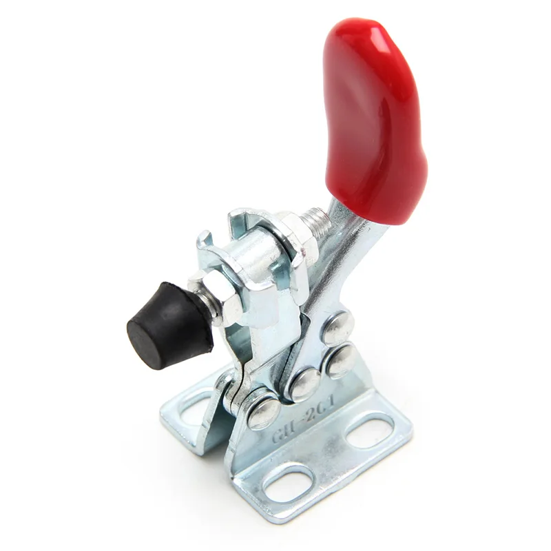 

1Pc Metal Horizontal Quick Release Hand Tool Toggle Clamp For Fixing Workpiece L15