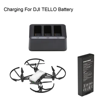 

For DJI TELLO 3 in 1 Multi Smart Drone Battery Charger Hub Batteries Fast Charging 20J drop shipping