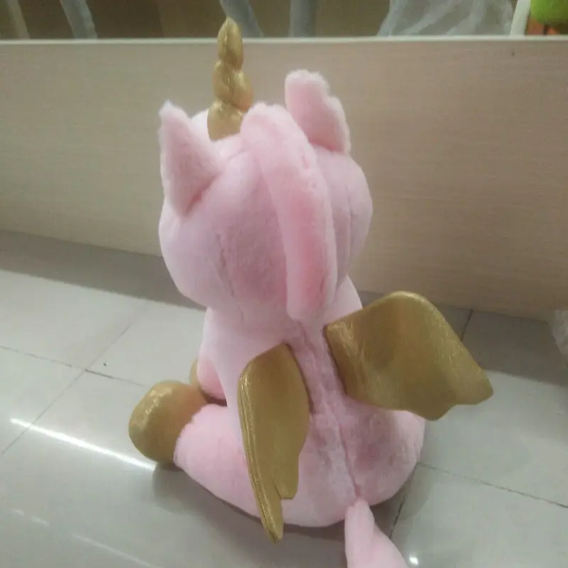 

1pc 40/60cm Kawaii Soft Plush Horse with Wings Staffed Cute Animal Cartoon Unicorn Plush Toys Lovely Kids Doll Pillow Gift