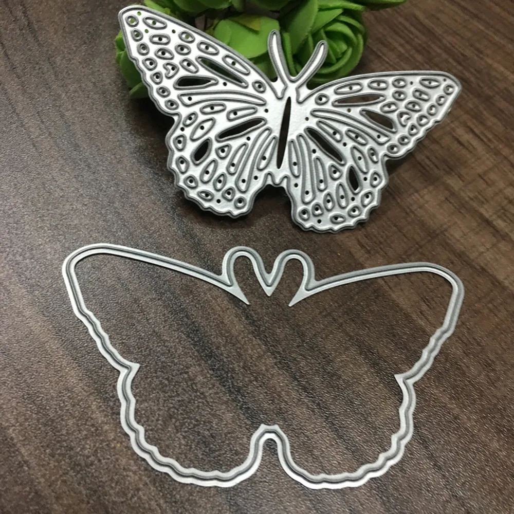 

Hemere Butterfly Metal Cutting Dies Scrapbooking DIY Embossing Crafting Die Cut Stencils Paper Card Making Cross Stitch Tag