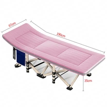 Простые складные простыни для людей, офиса, обеда, кровать Siesta для взрослых, портативная кровать для лагеря, больница, сопутствующее кресло для путешествий