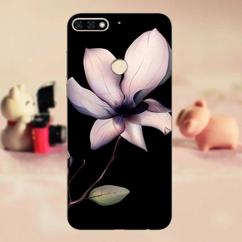 Чехол для Huawei Y6 2018 мягкий ТПУ чехол бампер Y 6 Prime силиконовый телефона 5 7 дюйма