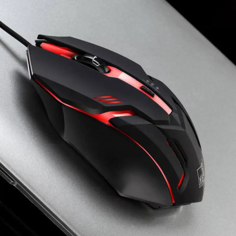 K2 LED Light 4 Buttons 2400DPI Optical USB Ergonomic Pro Gamer Wired Gaming Mouse For Desktop Computer For Laptop K2 LED Light 4 Buttons 2400DPI Optical USB Ergonomic Pro Gamer Wired Gaming Mouse For Desktop Computer For Laptop