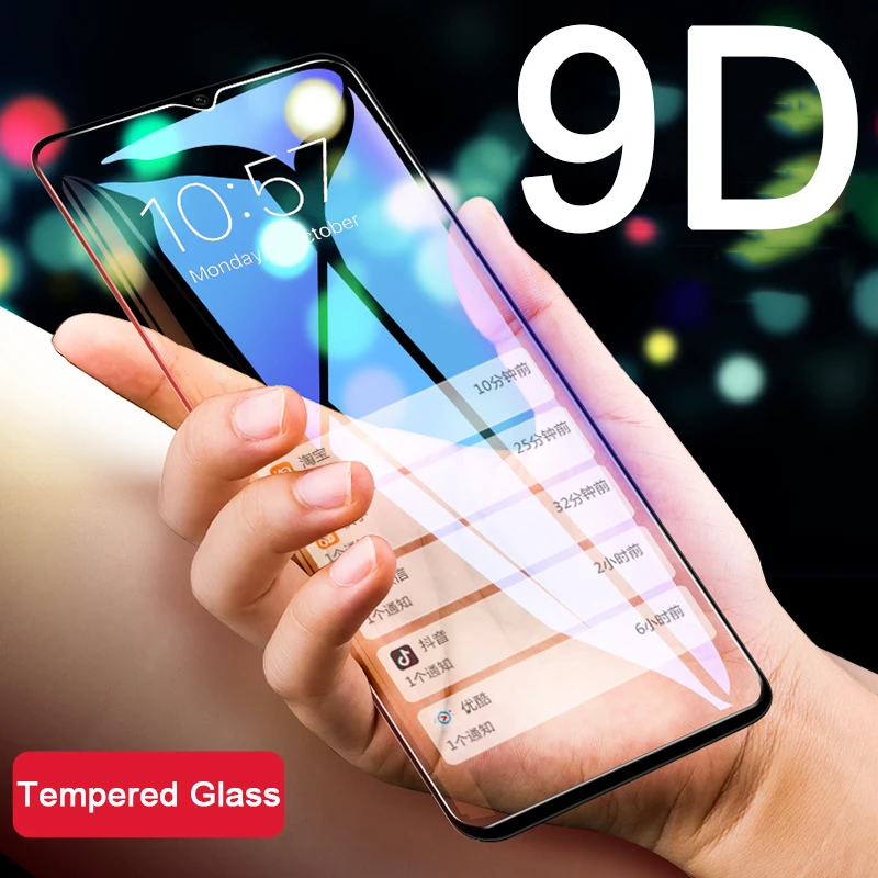 9D полное Защитное стекло для huawei Y6 Prime 2018 протектор экрана Pro 2019 Prime2019 Y 6 pro2019