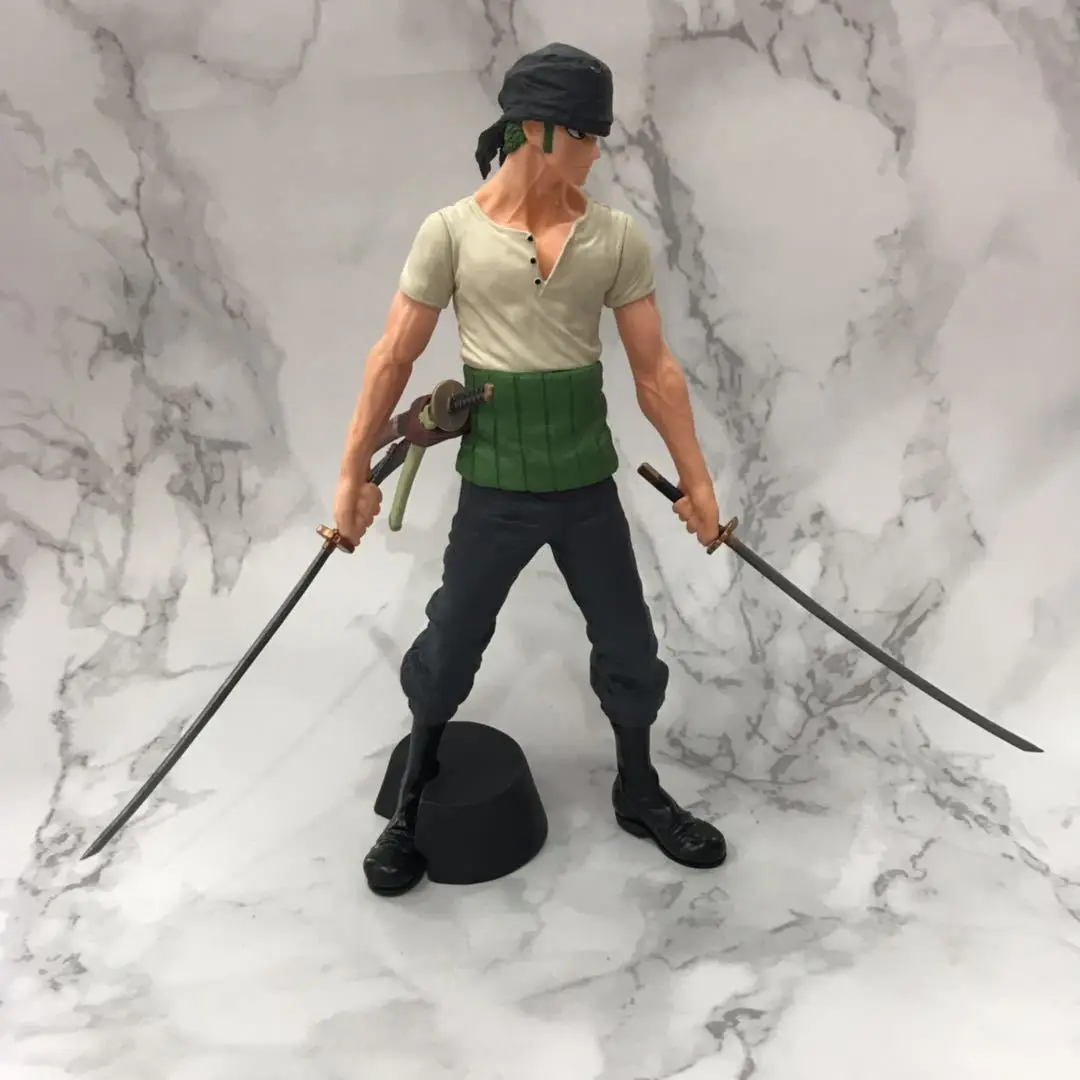Аниме one piece Roronoa Зоро ПВХ фигурка Коллекция Модель игрушки|Игровые фигурки и