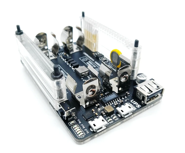 

Raspberry Pie Raspberry PI UPS Power Expansion Board. With RTC, Measurement, 5V Output, Serial Port Function