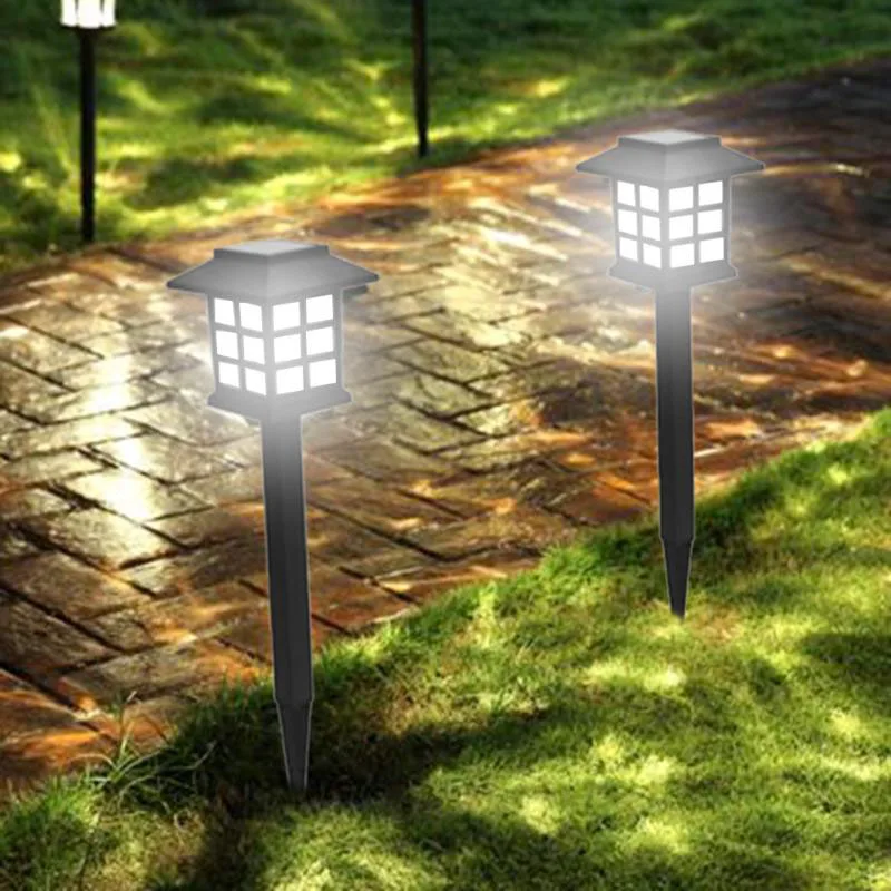 Beste 2 4 8 Stks Zonne verlichting Outdoor Tuin Landschap Licht Energiebesparende Verlichting voor Gazon Patio Pathway JDH99