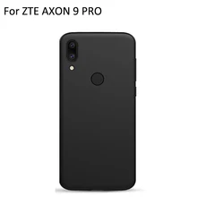 Черный чехол для zte AXON9 PRO, ультра тонкий мягкий чехол для телефона s, для zte AXON 9 PRO, чехол, задняя крышка, fundas, кожа