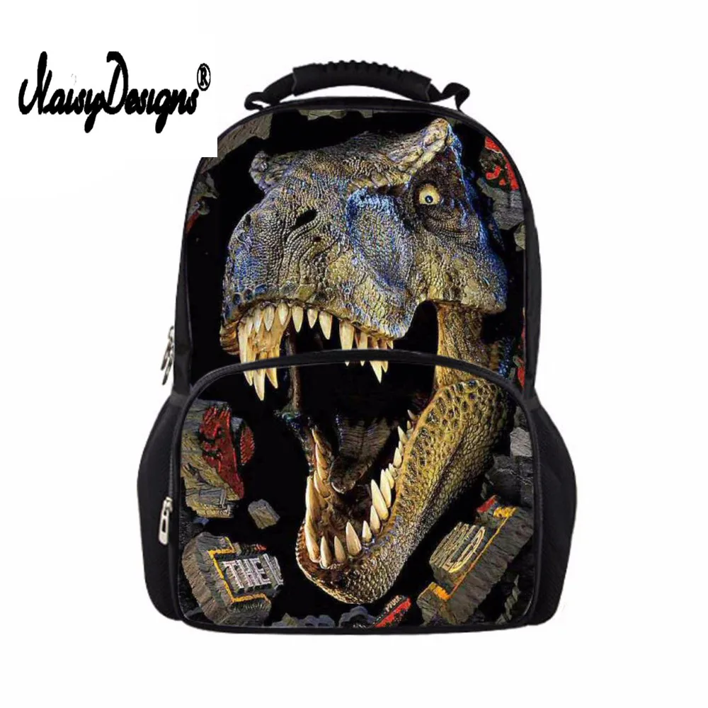 

Noisydesigns Large 3D Dinosaur School Backpacks for Children Men Print Tourism Bag Women Leopard Backbag Fashion Animal Backpack