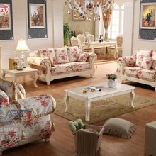 Новая распродажа, Кресло-мешок, кресло, кресло, современная итальянская мебель для гостиной, набор диванов с цветочным узором, 3+ 2+ 1 с четырьмя