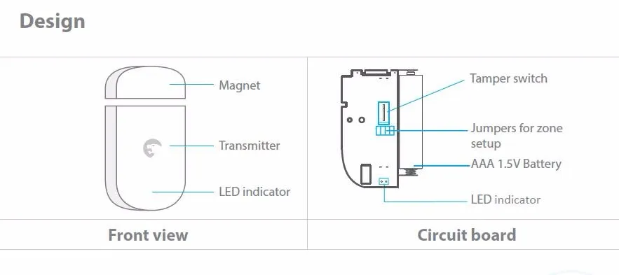 door sensor circuit