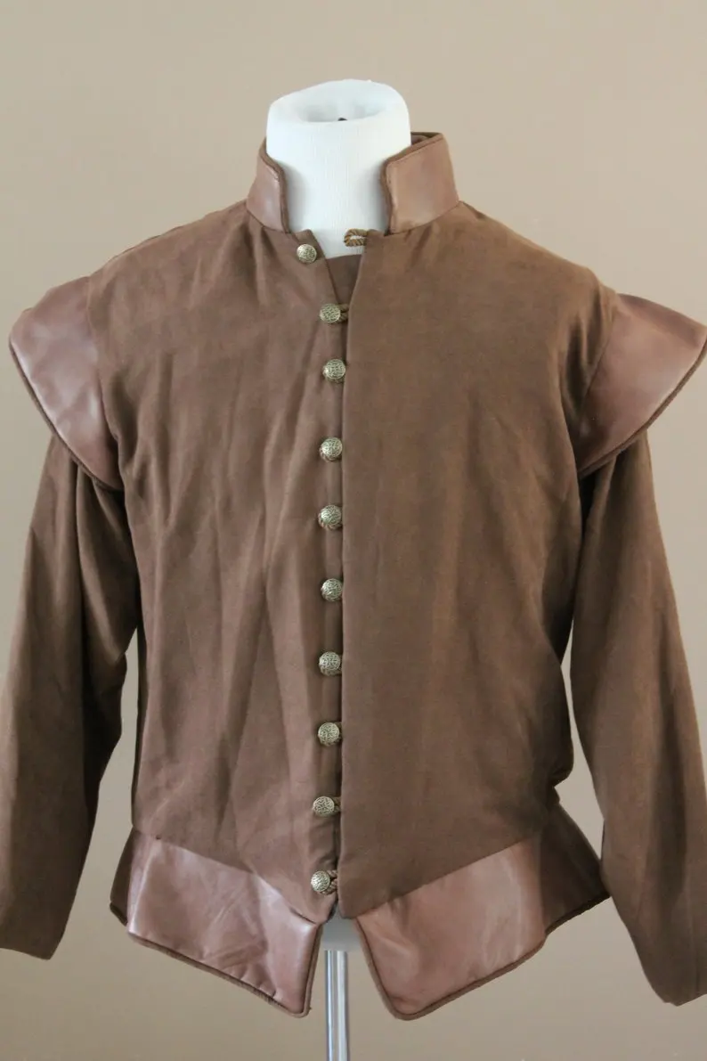 Мужской маскарадный костюм Tudor Doublet The tuдорс King henри Средневековый Ренессанс