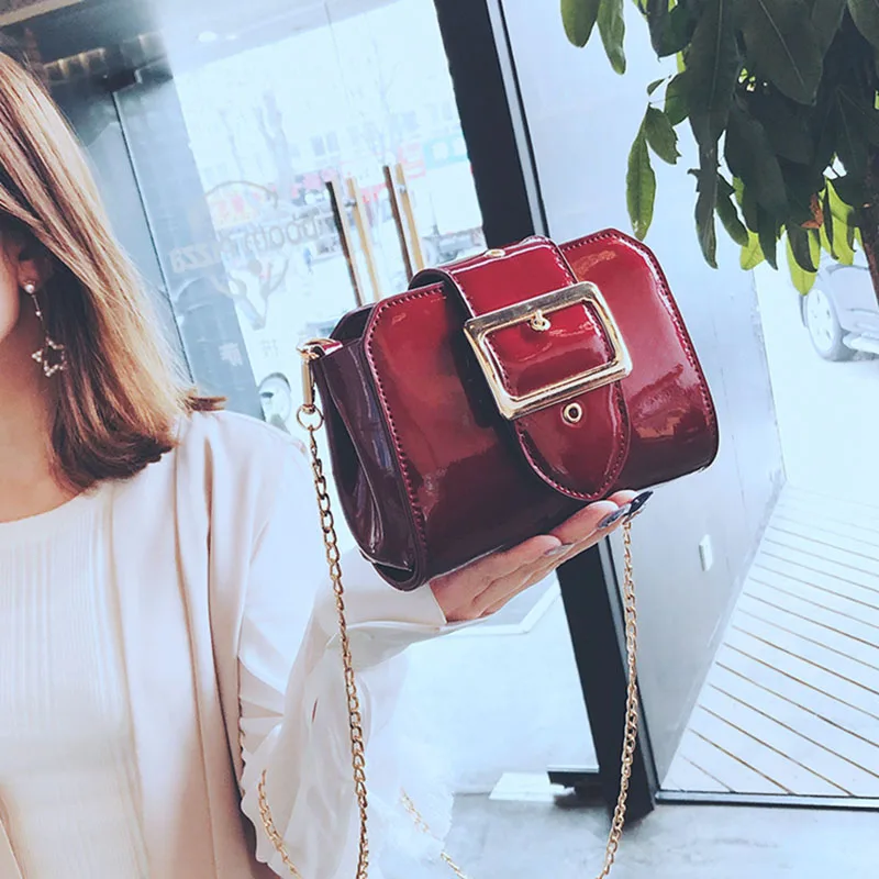 Donne Black Delle Sacchetti Marca Color Frizione Modo Qualità Borsa Disegno Bagss A Nuova Lucido Borse Spalla silver Viso Di Tracolla Sacchetto Red Alta wine HfdqSq5xw