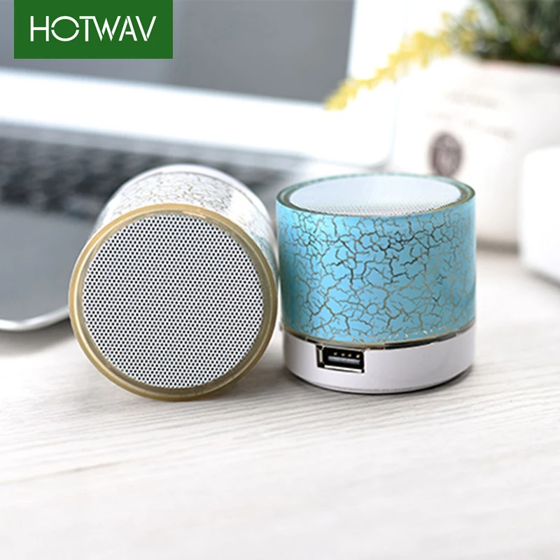 Мини Колонка Bluetooth беспроводная акустическая система Пластиковый Свет TF FM свет